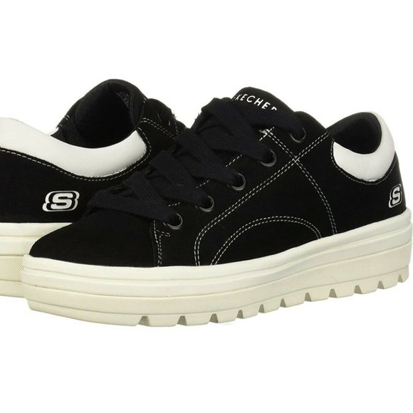 Skechers  Street Cleat Back Again Suede Sneakers,Sz 6.5.NWB! - Picture 1 of 7